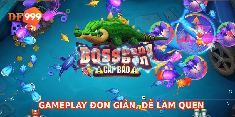 Game bắn cá ăn tiền săn cá thả ga rinh thưởng lớn tại DF999