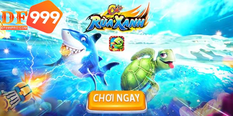 Bắn Cá Rùa Xanh tại DF999 thu hút đông đảo game thủ tham gia 