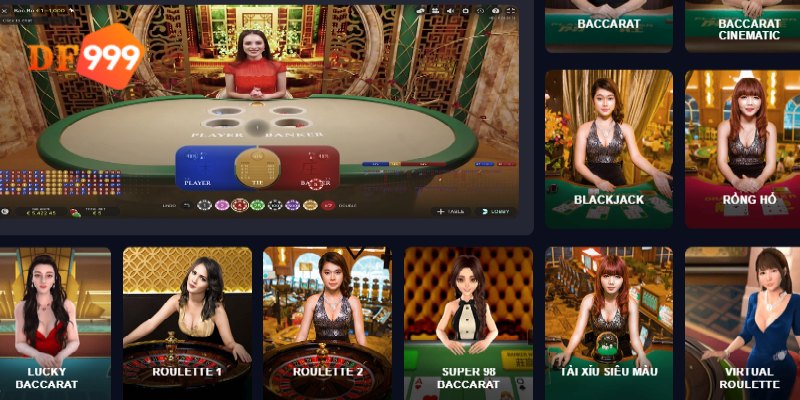 Nhiều trò chơi đánh bài quốc tế tại sảnh casino nhà cái